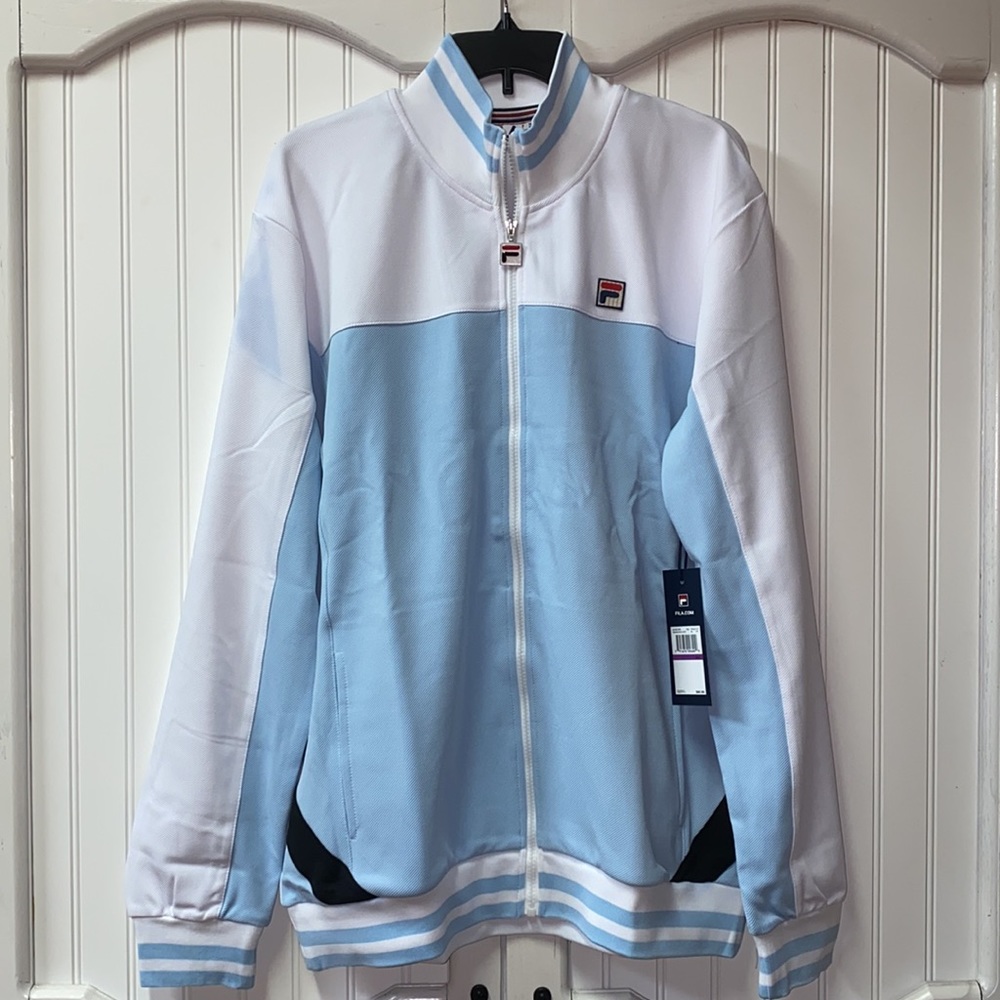 Fila Tiebreaker Track Jacket XXL L New NWT - Picture 2 of 7